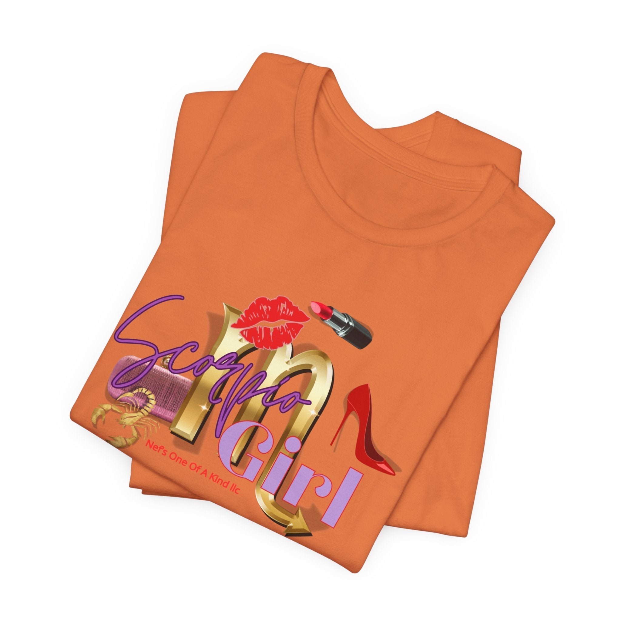 Unisex Scorpio Girl lipstick Tee